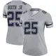 Legend Gray Women's Andrew Booth Jr. Dallas Cowboys Inverted Jersey