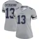 Legend Gray Women's DeMarvion Overshown Dallas Cowboys Inverted Jersey