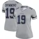 Legend Gray Women's Dontario Drummond Dallas Cowboys Inverted Jersey