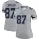 Legend Gray Women's Jake Ferguson Dallas Cowboys Inverted Jersey