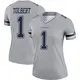 Legend Gray Women's Jalen Tolbert Dallas Cowboys Inverted Jersey