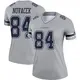 Legend Gray Women's Jay Novacek Dallas Cowboys Inverted Jersey