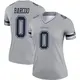 Legend Gray Women's Luq Barcoo Dallas Cowboys Inverted Jersey