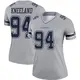 Legend Gray Women's Marshawn Kneeland Dallas Cowboys Inverted Jersey