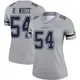 Legend Gray Women's Randy White Dallas Cowboys Inverted Jersey