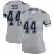 Legend Gray Women's Trent Sieg Dallas Cowboys Inverted Jersey