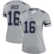 Legend Gray Women's Will Grier Dallas Cowboys Inverted Jersey