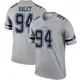 Legend Gray Youth Charles Haley Dallas Cowboys Inverted Jersey