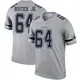 Legend Gray Youth Earl Bostick Jr. Dallas Cowboys Inverted Jersey