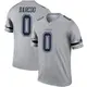 Legend Gray Youth Luq Barcoo Dallas Cowboys Inverted Jersey