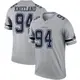 Legend Gray Youth Marshawn Kneeland Dallas Cowboys Inverted Jersey