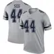 Legend Gray Youth Trent Sieg Dallas Cowboys Inverted Jersey