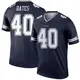 Legend Navy Men's Bill Bates Dallas Cowboys Jersey