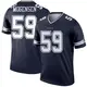 Legend Navy Men's Brock Mogensen Dallas Cowboys Jersey