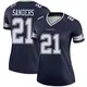 Legend Navy Women's Deion Sanders Dallas Cowboys Jersey