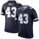 Legend Navy Youth Kemon Hall Dallas Cowboys Jersey