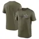 Legend Olive Men's Dallas Cowboys 2022 Salute to Service Team T-Shirt