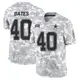 Limited Arctic Camo Men's Bill Bates Dallas Cowboys 2024 Salute to Service Jersey