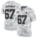 Limited Arctic Camo Men's Brock Hoffman Dallas Cowboys 2024 Salute to Service Jersey