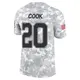 Limited Arctic Camo Men's Dalvin Cook Dallas Cowboys 2024 Salute to Service Jersey