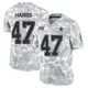 Limited Arctic Camo Men's Darius Harris Dallas Cowboys 2024 Salute to Service Jersey