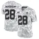 Limited Arctic Camo Men's Darren Woodson Dallas Cowboys 2024 Salute to Service Jersey