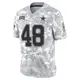 Limited Arctic Camo Men's Daryl Johnston Dallas Cowboys 2024 Salute to Service Jersey