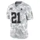 Limited Arctic Camo Men's Deion Sanders Dallas Cowboys 2024 Salute to Service Jersey