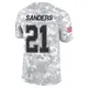 Limited Arctic Camo Men's Deion Sanders Dallas Cowboys 2024 Salute to Service Jersey