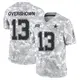 Limited Arctic Camo Men's DeMarvion Overshown Dallas Cowboys 2024 Salute to Service Jersey