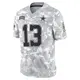 Limited Arctic Camo Men's DeMarvion Overshown Dallas Cowboys 2024 Salute to Service Jersey