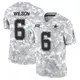 Limited Arctic Camo Men's Donovan Wilson Dallas Cowboys 2024 Salute to Service Jersey