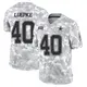 Limited Arctic Camo Men's Hunter Luepke Dallas Cowboys 2024 Salute to Service Jersey