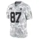 Limited Arctic Camo Men's Jake Ferguson Dallas Cowboys 2024 Salute to Service Jersey