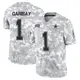 Limited Arctic Camo Men's Jonathan Garibay Dallas Cowboys 2024 Salute to Service Jersey