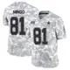 Limited Arctic Camo Men's Jonathan Mingo Dallas Cowboys 2024 Salute to Service Jersey