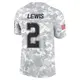 Limited Arctic Camo Men's Jourdan Lewis Dallas Cowboys 2024 Salute to Service Jersey