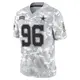 Limited Arctic Camo Men's Justin Rogers Dallas Cowboys 2024 Salute to Service Jersey