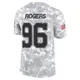 Limited Arctic Camo Men's Justin Rogers Dallas Cowboys 2024 Salute to Service Jersey