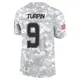 Limited Arctic Camo Men's KaVontae Turpin Dallas Cowboys 2024 Salute to Service Jersey