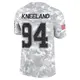 Limited Arctic Camo Men's Marshawn Kneeland Dallas Cowboys 2024 Salute to Service Jersey