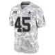 Limited Arctic Camo Men's Matt Overton Dallas Cowboys 2024 Salute to Service Jersey