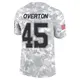 Limited Arctic Camo Men's Matt Overton Dallas Cowboys 2024 Salute to Service Jersey