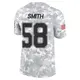 Limited Arctic Camo Men's Mazi Smith Dallas Cowboys 2024 Salute to Service Jersey