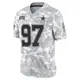 Limited Arctic Camo Men's Osa Odighizuwa Dallas Cowboys 2024 Salute to Service Jersey