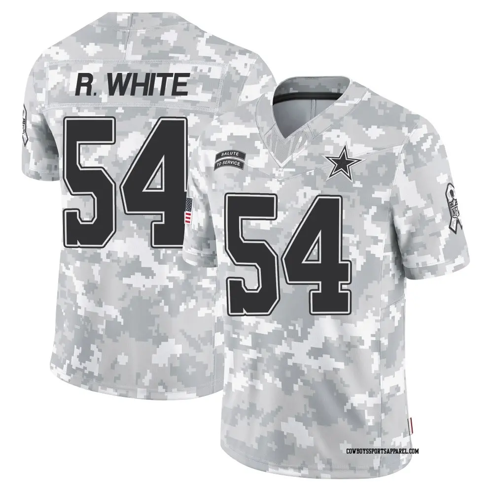 Limited Arctic Camo Men's Randy White Dallas Cowboys 2024 Salute to Service Jersey