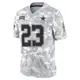 Limited Arctic Camo Men's Rico Dowdle Dallas Cowboys 2024 Salute to Service Jersey