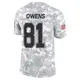 Limited Arctic Camo Men's Terrell Owens Dallas Cowboys 2024 Salute to Service Jersey