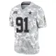 Limited Arctic Camo Men's Tyrus Wheat Dallas Cowboys 2024 Salute to Service Jersey