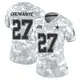 Limited Arctic Camo Women's Amani Oruwariye Dallas Cowboys 2024 Salute to Service Jersey